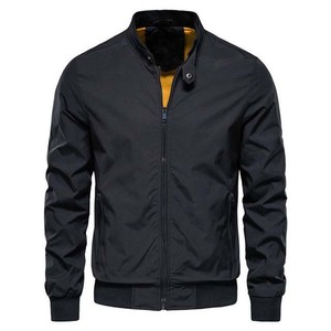 <b>Men's</b> <b>Jackets</b> Custom Logo Cotton Fabric Keep Warm Bomber New Design Baseball <b>Jacket</b> for <b>Men</b> Stylish <b>Men's</b> Zipper 2025 - Product Image 2