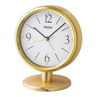 Élégante horloge de table en laiton antique avec chiffres romains Vintage Home Decor Timepiece For Home Bed Rooms And Hotels