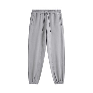 Pantalon de survêtement 100% coton personnalisé pour hommes 3D pour sweat en polaire à impression bouffante pantalon de survêtement empilé décontracté à taille élastique - Product Image 6