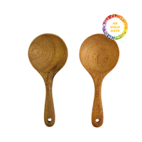 Ensemble de couverts en bois naturel flexible de qualité supérieure, cuillère, fourchette, couteau, durables, écologiques, lavables au lave-vaisselle, pour café, restaurant