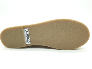 Xăng Đan Đế Xuồng Bằng Da Cho Nữ Xăng Đan Dây Khâu Xăng Đan Da Lộn Quai Chéo Da Nguyên Chất - Product Image 6