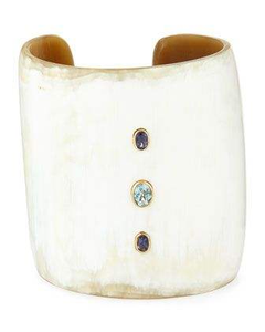 Trending <b>African</b> Style Natural Polished Eco-Friendly Modern Buffalo Horn Bracelets Bangles Hand Jewelry Handcrafted Crescent - Product Image 3