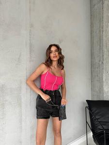 Mode dames débardeurs nouveaux vêtements à la mode 2024 été haut pour femme décontracté sans manches femmes vêtements noir - Product Image 6