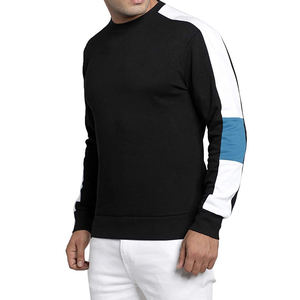 เสื้อสเวตเตอร์ผ้าฝ้ายสำหรับผู้ชายเสื้อสเวตเตอร์ผ้าฝ้ายสำหรับ100% มีโลโก้แบบปรับแต่งได้ - Product Image 3