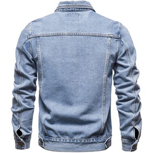 Vintage Washed 100% Cotton <b>Denim</b> <b>Jacket</b> For <b>Men</b> Custom Design High Quality <b>Men</b> Wholesale <b>Men</b> <b>Denim</b> <b>Jacket</b> - Product Image 3