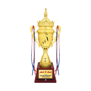 Premium Metal Cup Best Batsman Trophy Performance Award pour Batsman Metal Cup - Product Image 1