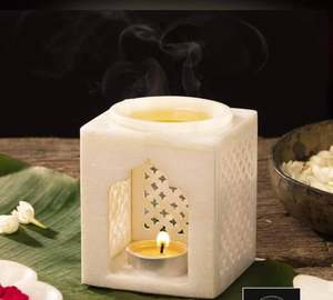 Marble Designer Tealight Holder Home Decorative and Religious Product Christian German Home Decor Uses Room Enlighten Candle - Product Image 1