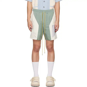 Ensemble de survêtement pour homme, vêtements d'extérieur, survêtement personnalisé, couleur contrastée, coupe-vent en nylon, survêtement en nylon pour homme - Product Image 4