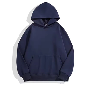 Sudadera con capucha de peso pesado Unisex, sudaderas con capucha de gran tamaño de algodón de 500gsm para hombres, ropa deportiva, Sudadera con capucha para gimnasio, trabajo de impresión lavado con ácido - Product Image 5