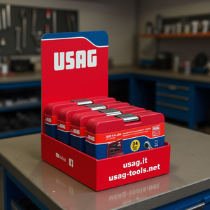USAG Counter Display with 4 <b>Boxes</b> of 601 1/4 J34 Sockets for Organization and Convenience - Product Image 3
