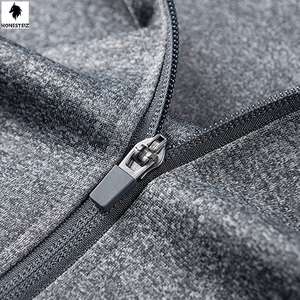 ชุดวอร์ม2ชิ้นสำหรับผู้ชายชุดวอร์มผ้าไนลอนทรงหลวมขนาดใหญ่น้ำหนักเบาออกแบบได้ตามต้องการ - Product Image 2