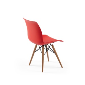Chaise de salle à manger contemporaine en plastique Laser VX pour la maison, le bar et la cave à vin - Product Image 2