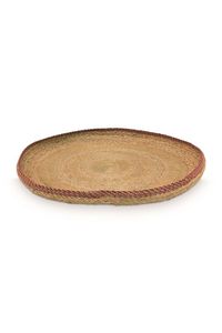 Modern Look Handcrafted Jute Serving <b>Tray</b> Hotel Restaurant <b>Tray</b> Decoration Round Elegant For Home Hotel <b>Kitchen</b> Serving Usage - Product Image 3
