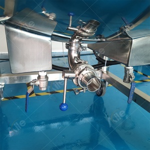 Công nghiệp hóa chất mỹ phẩm lỏng trọng Mixer chất tẩy rửa nước nóng trộn lò phản ứng Tank khuấy Máy xay sinh tố - Product Image 4