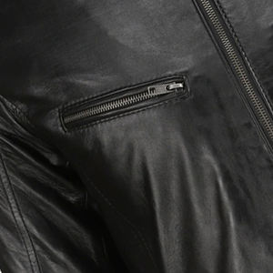 Chaqueta de Motero para Hombre, Tela Suave, Ajuste Cómodo, Opción de Logotipo Personalizado, para Ropa Urbana, Salidas Informales, Viajes y Uso Diario - Product Image 6