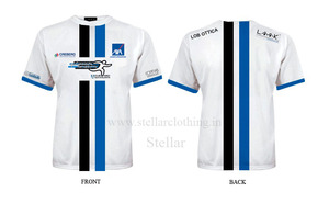T-shirt à manches courtes à col rond personnalisé imprimé à l'écran, en coton cool 100% filé à l'anneau, 140 g/m², prix abordable, promotionnel, pour l'été - Product Image 4