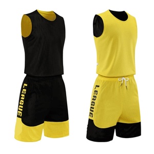 Conjuntos de camisetas de baloncesto personalizadas para adultos, uniforme deportivo para niños y niñas, ropa deportiva de equipo degradado, 100% de poliéster, transpirable, de secado rápido - Product Image 1