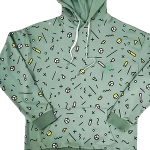 Pull personnalisé d'usine sweats à capuche pour hommes en sublimation sweats à capuche surdimensionnés en coton polyester design professionnel - Product Image 5