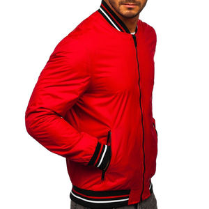 Chaqueta Bomber para Hombre 2026, Fabricada en Fábrica, Lona con Impresión a Color Única, Resistente al Viento, Ecológica, Ropa de Exterior OEM - Product Image 2
