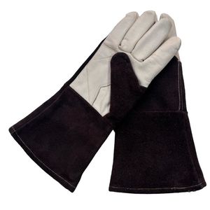 <b>Long</b>-Lasting Anti-Cut Goatskin Cowhide TIG Welding <b>Gloves</b> Heat Resistant Safety <b>Gloves</b> - Product Image 2