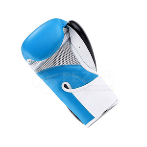 Guantes de boxeo de cuero PU de alta calidad Diseño personalizable para su propio entrenamiento de lucha en stock Equipo de artes marciales - Product Image 5