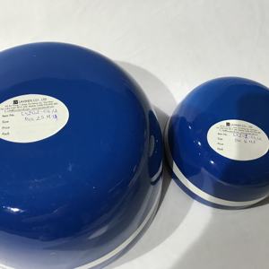 Nouveau design bol à salade en bambou filé rond couleurs personnalisables vaisselle faite à la main pour les cuisines en gros du Vietnam - Product Image 4