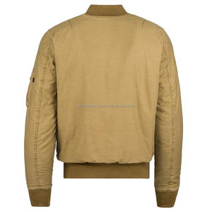 Chaquetas de primavera para hombre, prendas de vestir informales para hombre, chaqueta de bombardero con cuello levantado, Chaqueta de algodón de concha para hombre, chaqueta de talla grande - Product Image 2