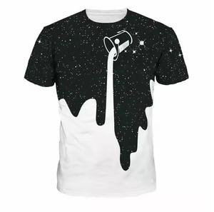 เสื้อยืดขนาดใหญ่ใส่สบายปรับแต่งได้ผ้าโพลีเอสเตอร์/ ผ้าฝ้ายพรีเมียมสินค้ามาใหม่100% คุณภาพดีที่สุด - Product Image 6