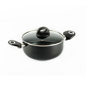 Sang Trọng Cao Cấp Chất Lượng Bền Đồ Nấu Nướng 24Cm Đường Kính Nhôm Đa Chức Năng Nồi Với Nắp Nồi - Product Image 1