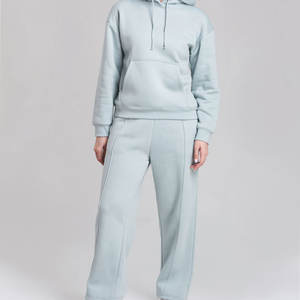 Sweat à capuche léger et imperméable pour femme avec poche kangourou, streetwear, survêtement pour femme, saison hivernale, séchage rapide - Product Image 3