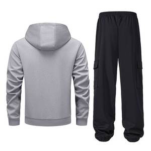 <b>Men</b> Tracksuits 2 Piece sets Athletic Jogging suits Casual Outfits for <b>men</b> <b>Quarter</b> <b>Zip</b> Hoodies and Sweatpants - Product Image 5