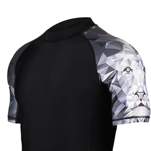 High Quality Custom Logo Printed Fitness Swim Rashguard for Men MMA Short <b>Compression</b> Sleeve <b>Shirt</b> Wholesale - Product Image 3