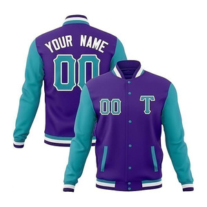 Chaquetas Varsity de Invierno para Hombre, 100% Algodón, Transpirables, Ecológicas, de Secado Rápido, Talla Personalizada, Estilo Letterman, con Forro de Lana - Product Image 1