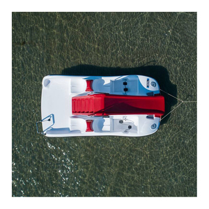 Bateaux à pédales en fibre de verre, vente en gros, fournisseur direct d'usine, export OEM, bateaux de lac - Product Image 1