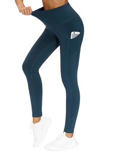 Mallas de gimnasio para mujer, pantalones deportivos de secado rápido, mallas de Yoga sin costuras para ejercicio físico, pantalones de entrenamiento de cintura alta con ajuste Delgado - Product Image 6