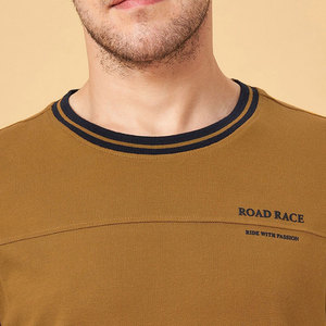 T-shirt de plage pour hommes à la mode Léger Design ras du cou personnalisé 100% coton High Street Prix compétitif - Product Image 6