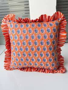 Fundas de Almohada y Cojines de Algodón Puro con Volantes, Estilo Vintage Moderno de Lujo, Funda de Almohada Decorativa para el Hogar - Product Image 3