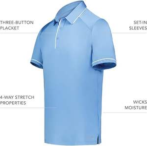 Nuevo Diseño, Polo de Golf de Alta Calidad con MOQ Bajo, Polo de Golf de Primera Calidad en Stock - Product Image 2