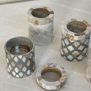 Mubkhara Shell Wooden Inlay Design Wood Resin Bakhoor <b>Burner</b> Letast Mubkhar for Ramadan Mubarak Latest <b>Bukhoor</b> - Product Image 1