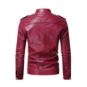 Blouson en cuir personnalisé pour homme 2026 – Blouson en cuir véritable ajusté pour homme, en promotion - Product Image 1