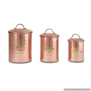 Ensembles de bidons enduits de poudre blanche en métal de la meilleure qualité avec couvercle en bois bidon de nourriture de cuisine au design de luxe au prix le plus bas - Product Image 5