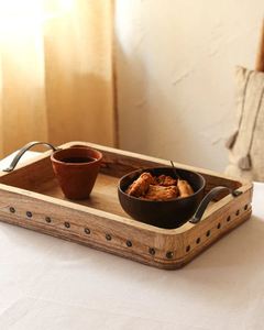 Bandeja de madera de nuevo diseño, mejor habitación, restaurante, supermercado, boda, gran oferta, calidad de exportación, hecho en la India, el mejor de 2022 - Product Image 2