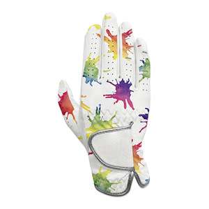 Gants de golf en cuir respirants de style personnalisé à doigts entiers 2025, activités de plein air, durables, vente en gros - Product Image 3