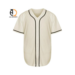 High Quality Baseball Jersey Shirts Quick Dry Men Baseball Jersey Baseball Wear 100% Polyester Sublimation Jersey - Product Image 2