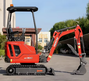 Oferta al por mayor: Nueva miniexcavadora HUAYEE HY16C con motor Kubota y controles piloto. Enviamos a todo el mundo. - Product Image 1