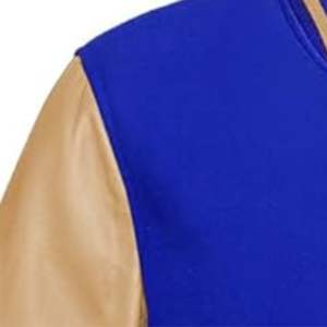 Nouvel an 2026 Design bleu Royal Varsity Letterman vestes avec couleur personnalisée et Logo manches en cuir Varsity Jacket pour unisexe - Product Image 3