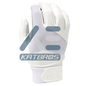 Guantes de bateo de cabretta premium para jugadores de béisbol que ofrecen un control inigualable, ajuste y diseño transpirable para un juego intenso - Product Image 4