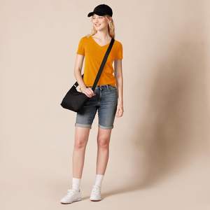 Dynamic Women Summer Tshirt Slim Fit Soft Plus Size Light Motion Easy Flex Sleek Clean Line Modern Feel Fresh Touch Breathable - Product Image 5