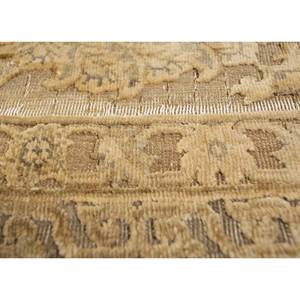 Tapis en laine et soie noué à la main Aurora Gris & Noir à motif floral Qnq-21(Em) pour entrée de maison, modèle puzzle rectangulaire 9x12 pour adolescents - Product Image 3