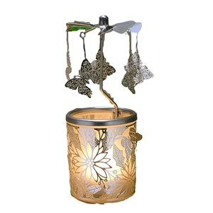 Finition antique décoration de noël bougie votive haut tendance bougeoir pour la maison intérieur extérieur décoration - Product Image 3